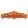 WAGO 727-136 Potenzialklemme 7.62mm Zugfeder Orange