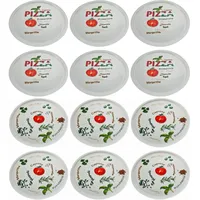 Retsch Arzberg Pizzateller Ø 30cm, Porzellan, Stück:12 Stück, Motiv:Pomodoro & Spezia