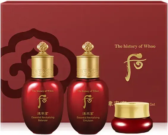 THE WHOO Jinyulhyang Elegance Spezialset 2024 Jin Rate Enjoy 3-piece Set
