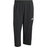 adidas Herren Workout Essentials FLEX Woven 3/4 Pants, Black,