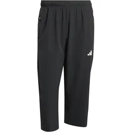 adidas Herren Workout Essentials FLEX Woven 3/4 Pants, Black,