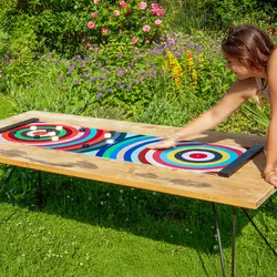 REMEMBER Colour Curling (5x Spielsteine + 1x Transporttasche + 1x Spielfeld)