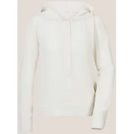 Madeleine Langarmbluse Schlupfbluse mit Kapuze Beige 42