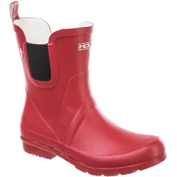 Gummistiefel MOLS "Suburbs", Gr. 41, rot, Gummi, casual, Schuhe, mit wasserdichter Funktion