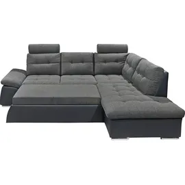 ed exciting design Ecksofa JAKARTA - schwarz