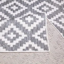 Carpet City Outdoorteppich wetterfest, Flachgewebe, quadratisch, in 200x290 cm - Deko Teppiche, Outdoorteppich, Läufer,
