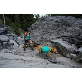 Ruffwear Front Range Hunderucksack Aurora Teal XS