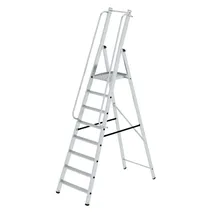 MUNK ML Plattformleiter Podestleiter 8 Stufen