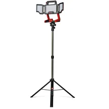 Einhell Akku-Lampe Aluminium/Kunststoff/Leder rot/schwarz/weiß ohne Akku