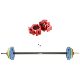 OEM Langhantel Pump-Training Fitness 20 kg schwarz/blau/grün