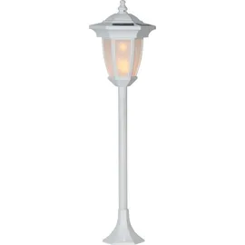 Star Trading 4in1 LED Solarleuchte Flame weiß