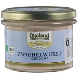 Ökoland Zwiebelwurst gekocht bio
