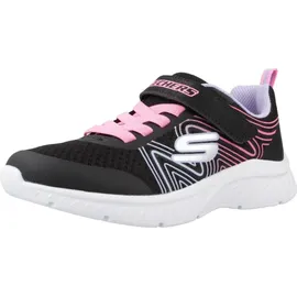 SKECHERS MICROSPEC Plus Swirl Sweet Sneaker, Schwarz, 34 EU