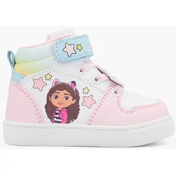 Hoher Sneaker - Damen - pink