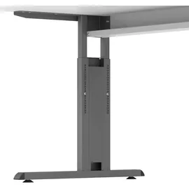 Hammerbacher Schreibtisch O-Line grau