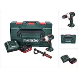 Metabo BS 18 LTX BL I Akku Bohrschrauber 18 V 130 Nm + 1x Akku 8,0 Ah + metaBOX