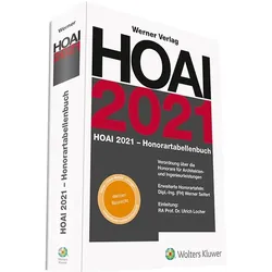 HOAI 2021 Honorartabellenbuch