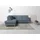 Home Affaire Ecksofa »Palmera L-Form«, Federkern, wahlweise mit Bettfunktion und mit/ohne Stauraum blau