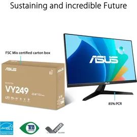 Asus VY249HF 23,8" Full HD Schwarz