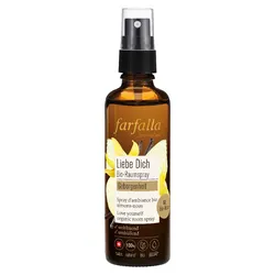 Farfalla Geborgenheit Rose Liebe dich Bio-Raumspray