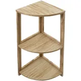 MCW Eckregal 80 x 37 x 37 cm Naturbraun