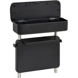 vidaXL Auto-Armlehne Universal Schwarz 23x8x30-38 cm