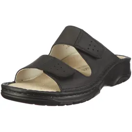 Berkemann Herren Luis Pantoletten, Schwarz Schwarz 050, 46.5 EU