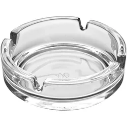 Aschenbecher Dresda, Glas, rund, stapelbar, Pasabahce (10,7cm)