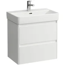 Laufen BASE 2.0 für Pro S Waschtischunterbau, 2 Schubladen, SoftClose, inklusive Ordnungssystem, zu H818959, 572x361x515mm, H4112621082601, Farbe: weiß matt
