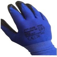 Arbeitshandschuhe K018 blau -11 Arbeitshandschuhe - Schutzhandschuhe Nitril K018 blau Gr