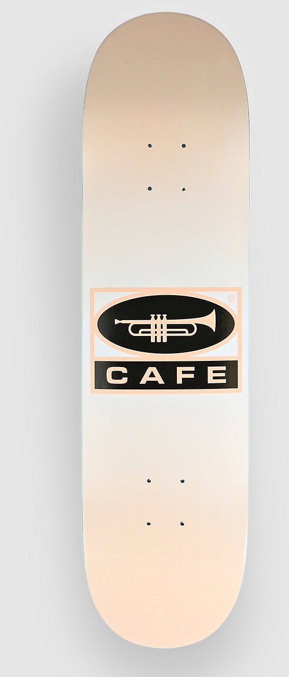 Skateboard Café Trumpet 8.25" Skateboard Deck peach / white Gr. Uni