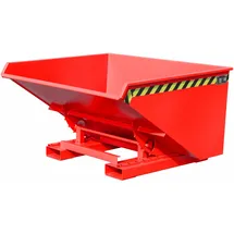Bauer Südlohn Kippbehälter Stahl 900 mm rot