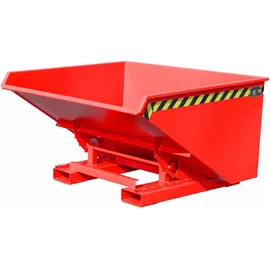 Bauer Südlohn Kippbehälter Stahl 900 mm rot