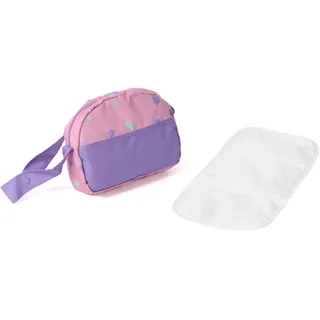 Bayer Chic 2000 CHIC2000 Puppen Wickeltasche »Jeans Grey«, lila