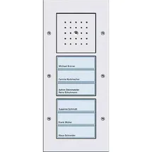 Gira Türstation AP 6fach 126866 weiß