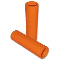 1 Rolle Papier Luftschlangen orange