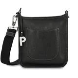 Picard Kronberg Schultertasche Leder Black/Silver
