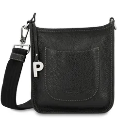 Picard Kronberg Schultertasche Leder Black/Silver