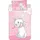 Jerry Fabrics Disney Marie Kinderbettwäsche – Bettbezug 100x135 cm & Kissenbezug 40x60 cm, Rosa