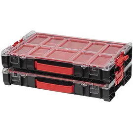 QBRICK SYSTEM 3x Pro 100 Organizer 5 l rot 452 x 296 x 79 mm