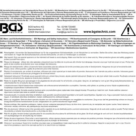 BGS Rohrsteckschlüssel-Satz 9-tlg.