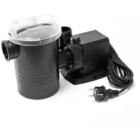 Wiltec Poolpumpe schwarz 8500 l/h 120 W