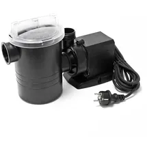 Wiltec Poolpumpe schwarz 8500 l/h 120 W
