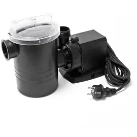 Wiltec Poolpumpe schwarz 8500 l/h 120 W