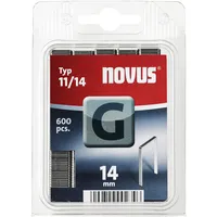 Novus Flachdrahtklammern 14 mm (600 Stk)