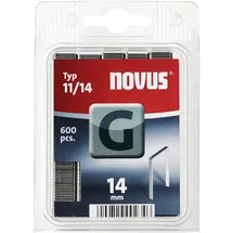 Novus Flachdrahtklammern 14 mm (600 Stk)