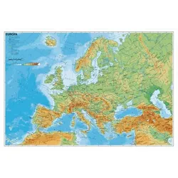 STIEFEL eurocart Landkarte »Europa physisch« 95 x 66 cm