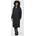 Winterjacke Nadeshikoo XIV Gr XL schwarz Obermaterial 100 Polyester Innenseite 100 Polyester Futter 100 Polyester Wattierung 100 Polyester Jacken Winterjacke extra langer Mantel gesteppt