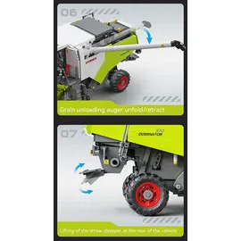 Jamara RC-Auto Claas Dominator 370 1:18 2,4GHz RTR grün (4567)