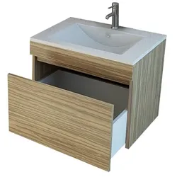 Bad-Set Waschbecken Waschtisch Unterschrank Waschbeckenschrank Waschbeckenunterschrank SMC MDF Badmöbel Badausstattung Innsbruck holz Jet-Line